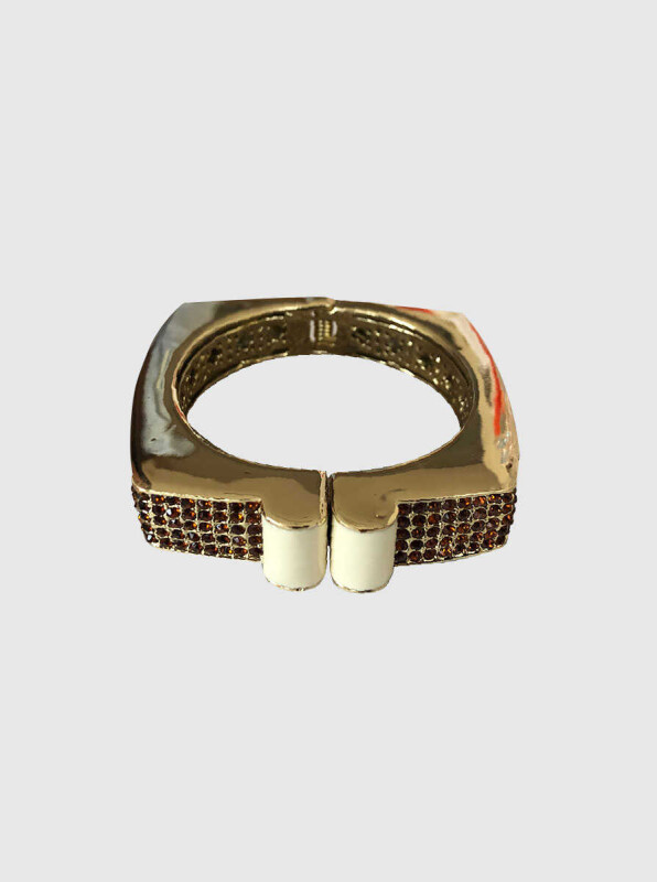 Stone Bracelet Cream-Gold - Roman