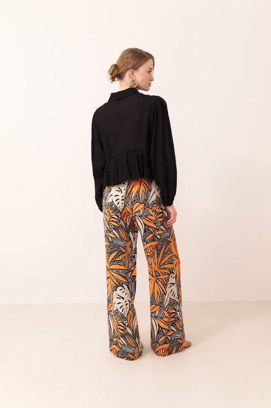 Uzun Kollu Bluz Siyah - Roman (1)