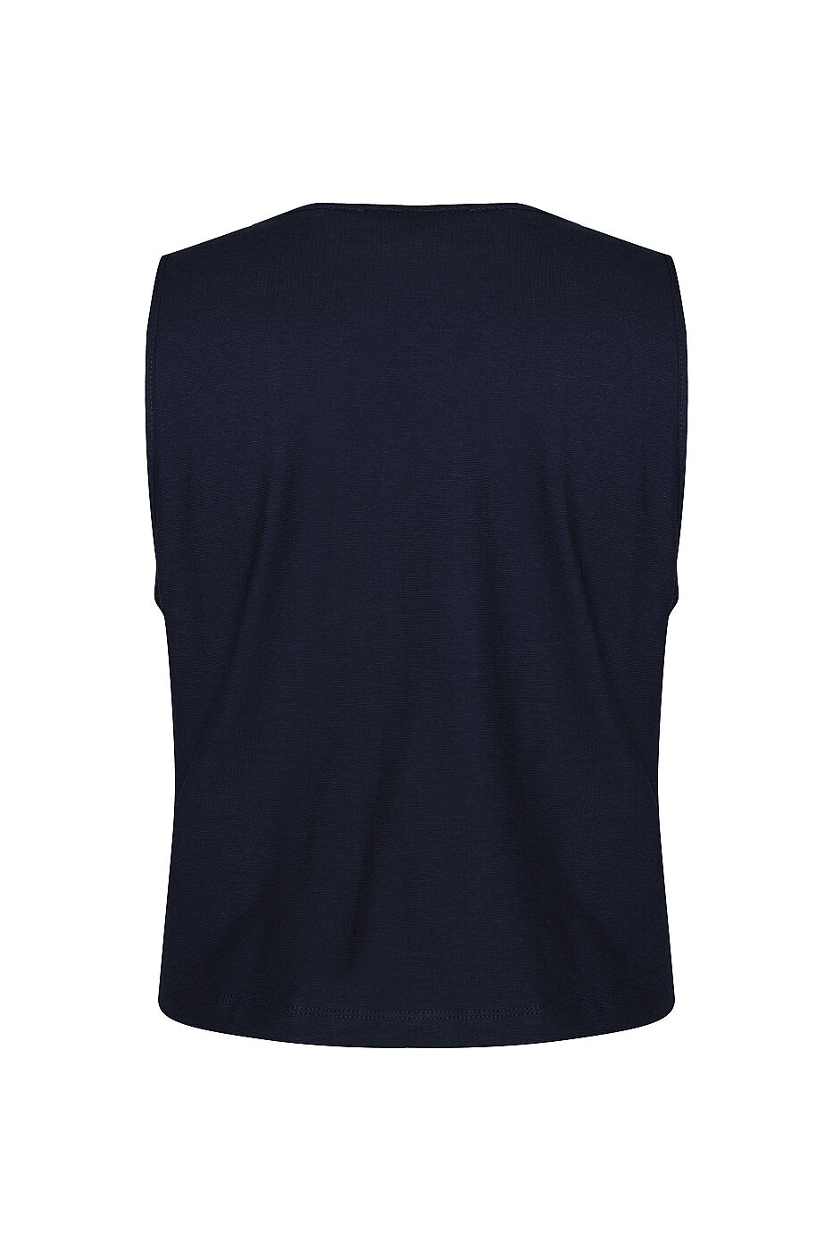 Volan Detaylı Bluz Lacivert - 7