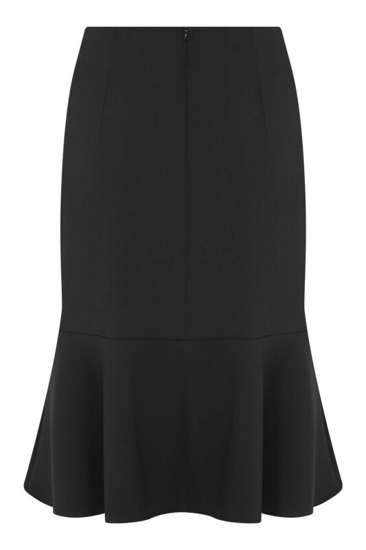  Volanlı Etek Siyah - 5