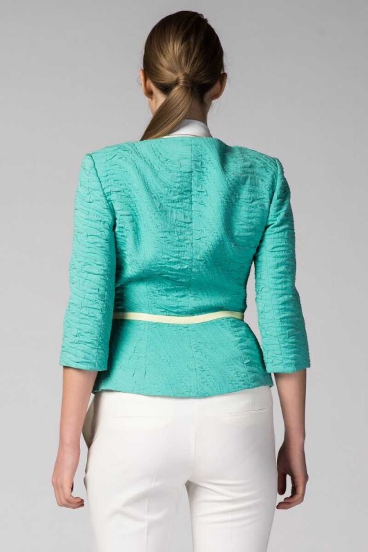 Kuşaklı Ceket Cam Göbeği - 2