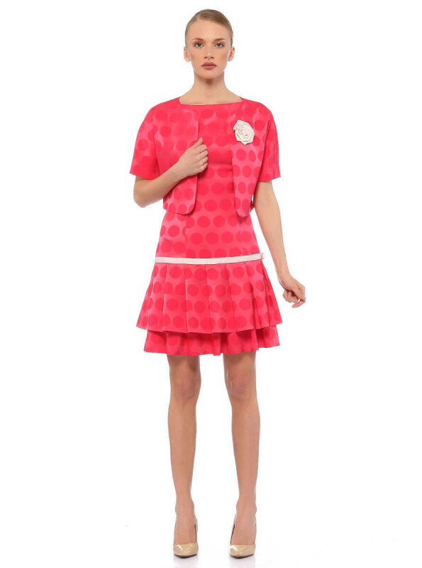 Crop Ceket Standart Renk - 1