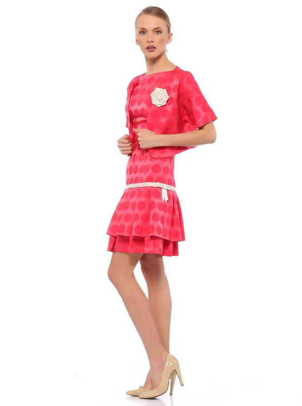 Crop Ceket Standart Renk - 4