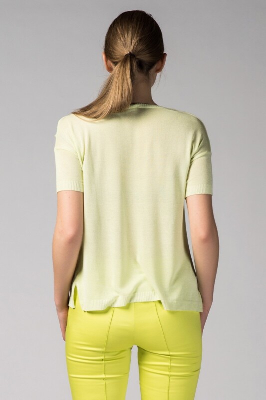 Kısa Kollu Triko Yeşil - 2