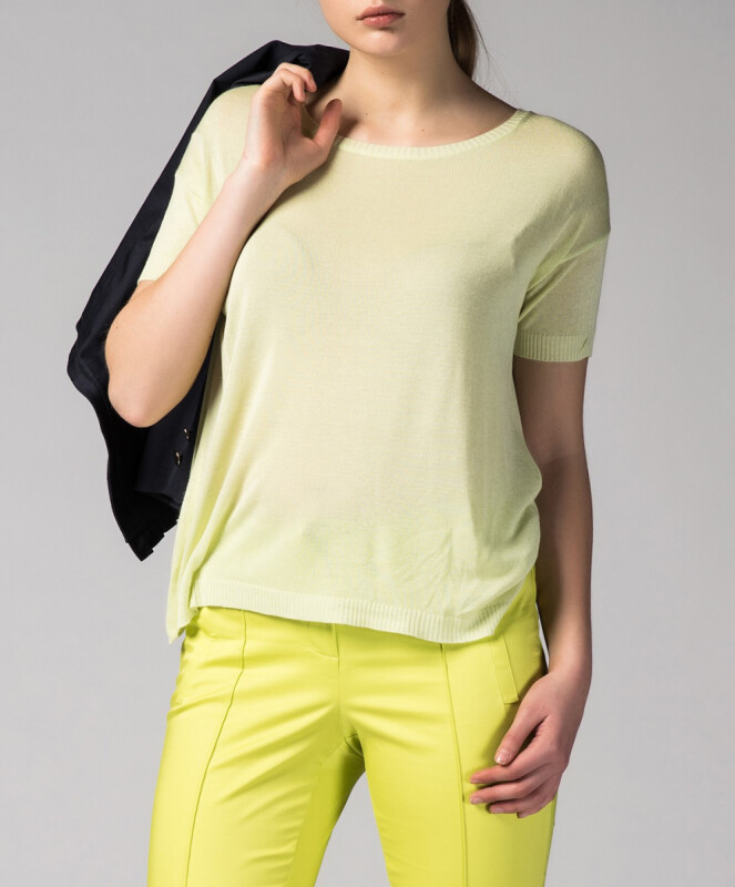 Kısa Kollu Triko Yeşil - 1