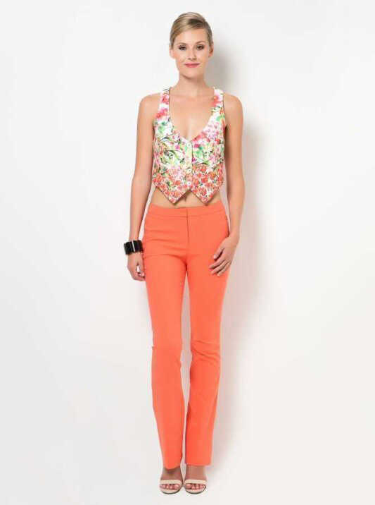 Dar Kesim Pantolon Coral