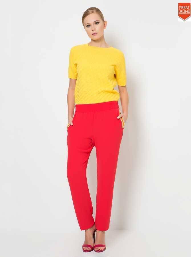 Pantolon Mercan - 1