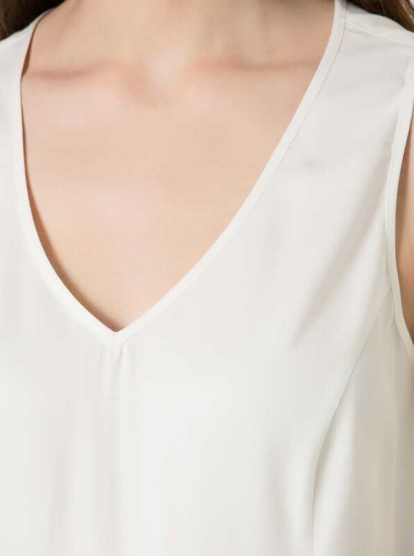 Askılı Tulum Beyaz - 3