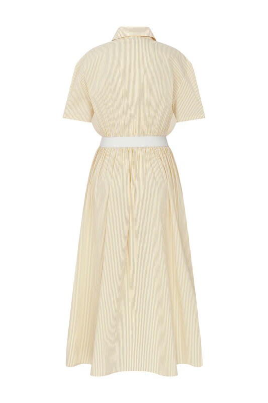 Kısa Kollu Günlük Elbise Standart Renk - 5