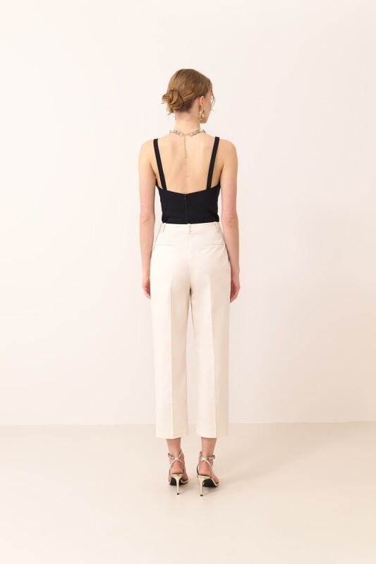 Havuç Pantolon Bej - Roman (1)