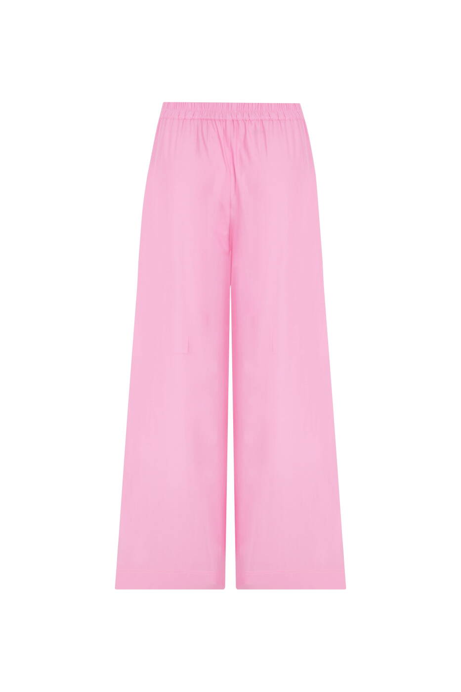 Yanları Cepli Geniş Paça Pantolon Pembe - 5