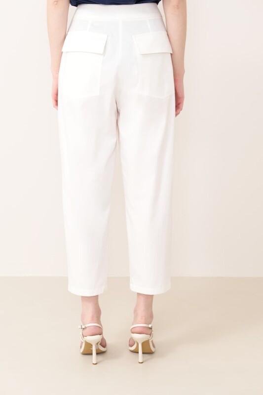 Cepli Pantolon Kırık Beyaz - Roman (1)