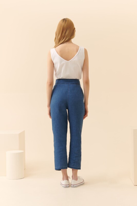 Cepli Pantolon Lacivert - Roman (1)