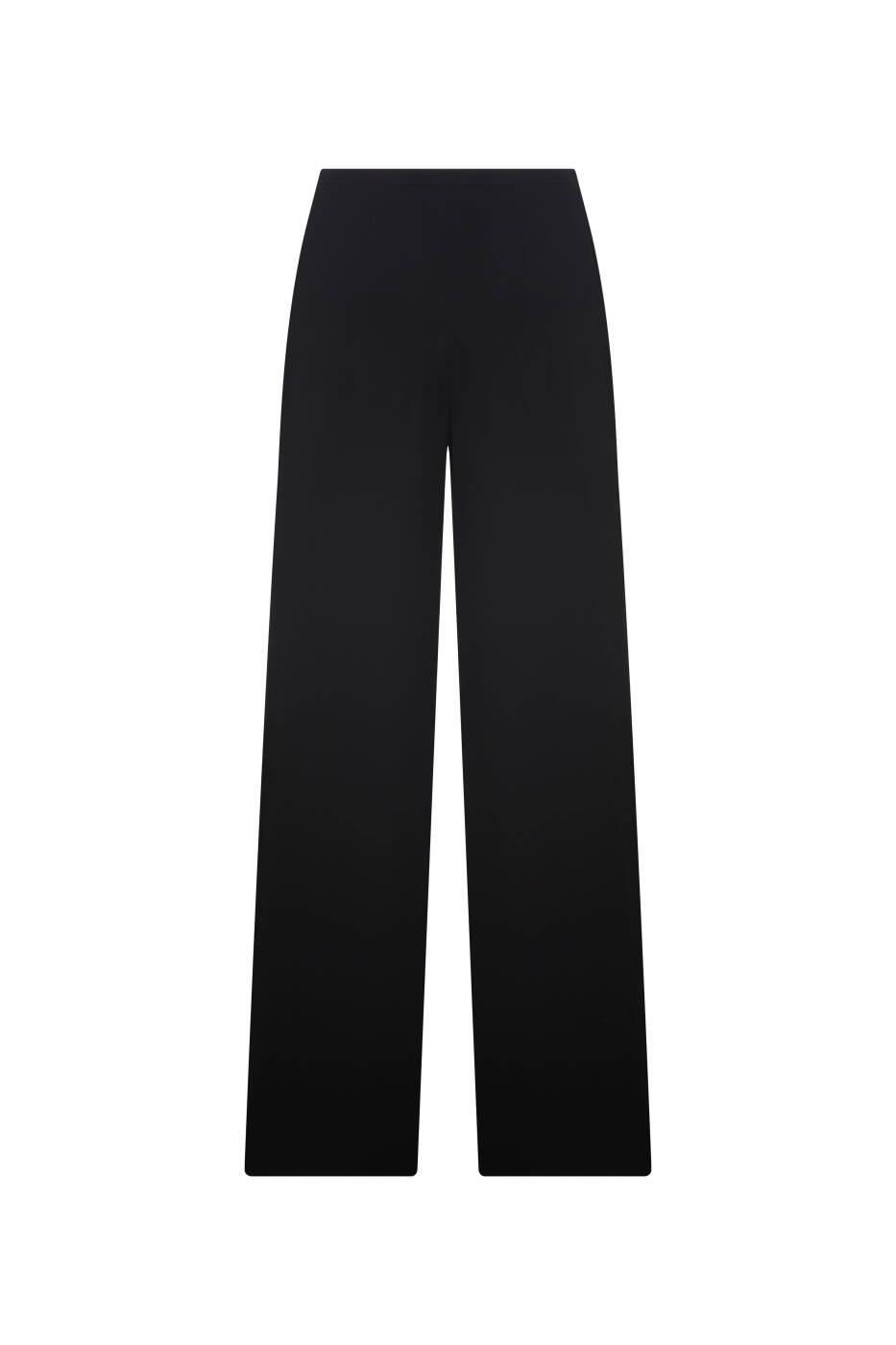 Geniş Paça Pantolon Siyah - 5