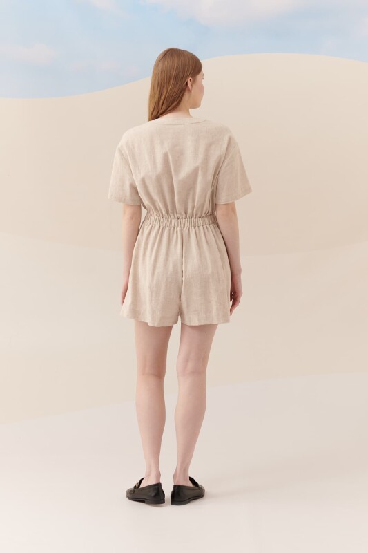 Beli Lastikli Tulum Naturel - Roman (1)