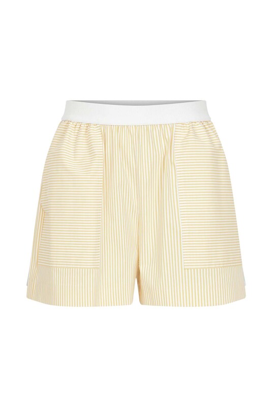 Çizgili Şort Standart Renk - 5