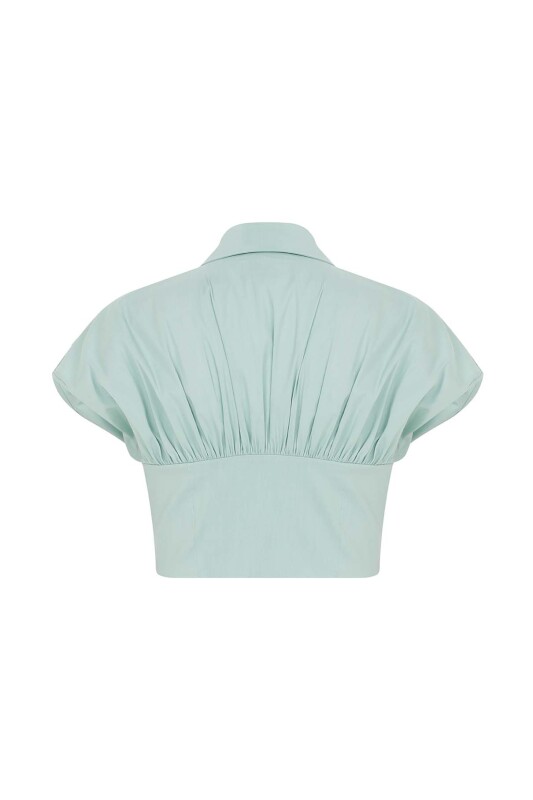Crop Bluz Mint - 5