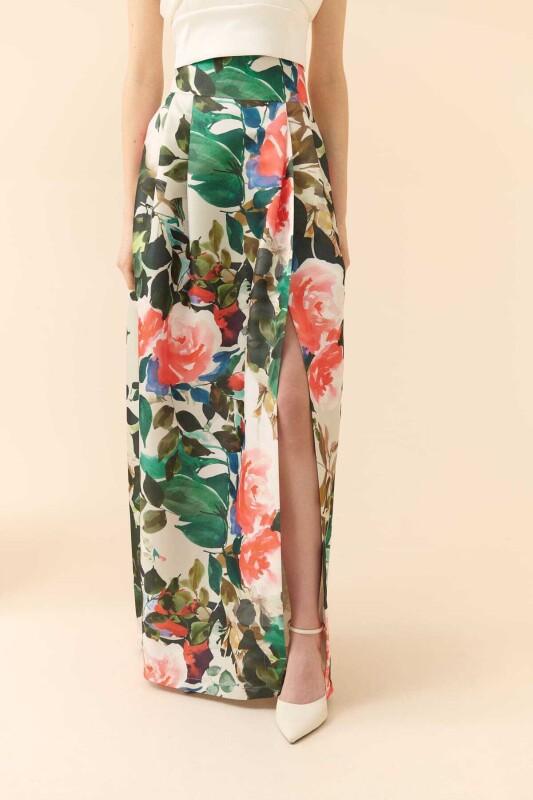 Yırtmaçlı Etek Standart Renk - 3