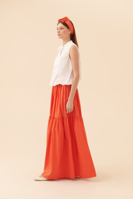 Uzun Etek Oranj - 3