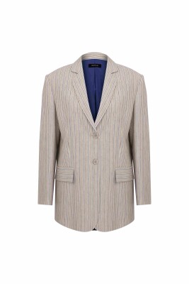 İki Düğmeli Ceket Standart Renk - 4