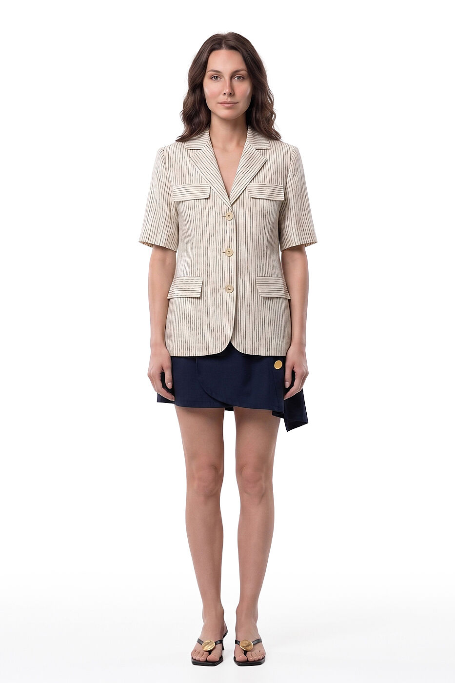 Blazer Ceket Standart Renk - 1