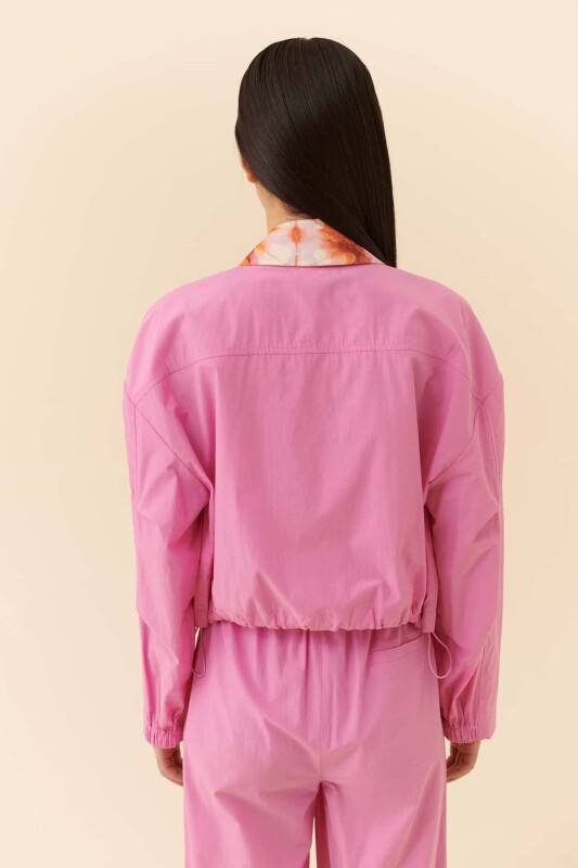 Zipper Coat Pink - Roman (1)