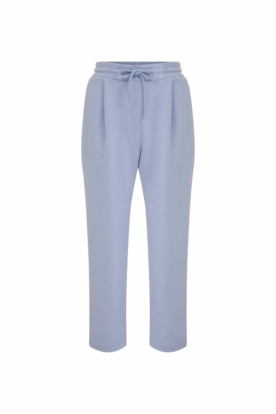Beli Bağlamalı Pantolon Mavi - 3