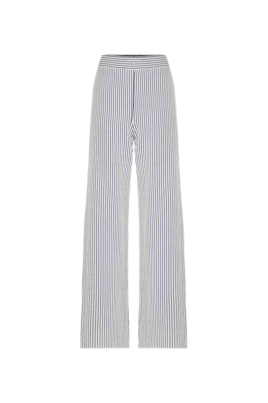 Geniş Paça Pantolon Standart Renk - 4