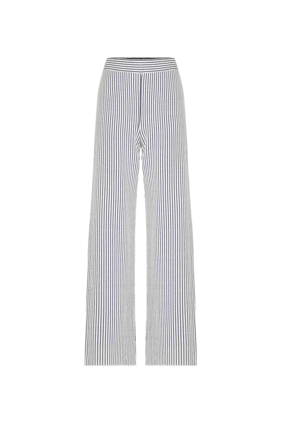 Geniş Paça Pantolon Standart Renk - 4