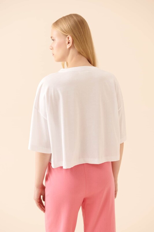  T-Shirt Beyaz - 2
