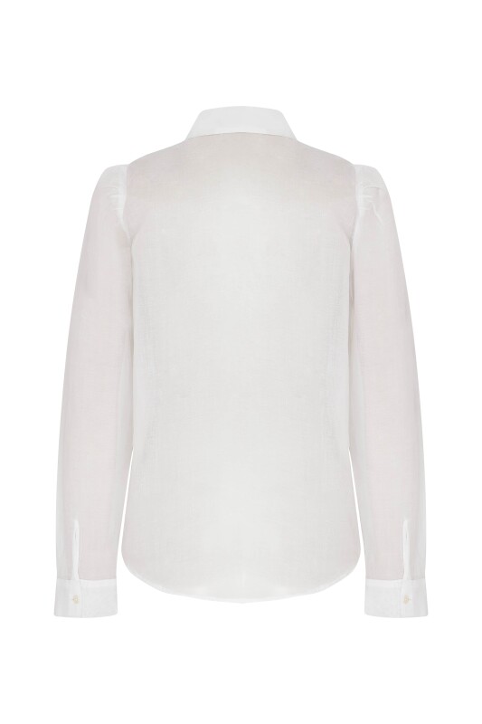 Çiçek Desenli Gömlek Standart Renk - 5