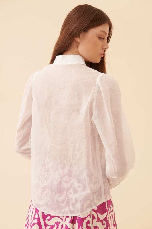 Çiçek Desenli Gömlek Standart Renk - Roman (1)