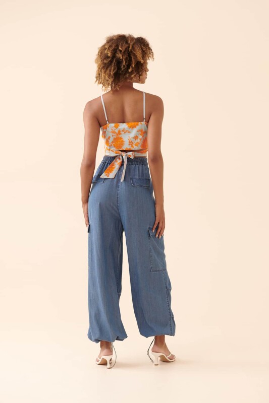 Askılı Crop Standart Renk - Roman (1)