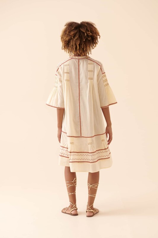 Midi Boy Elbise Standart Renk - 2