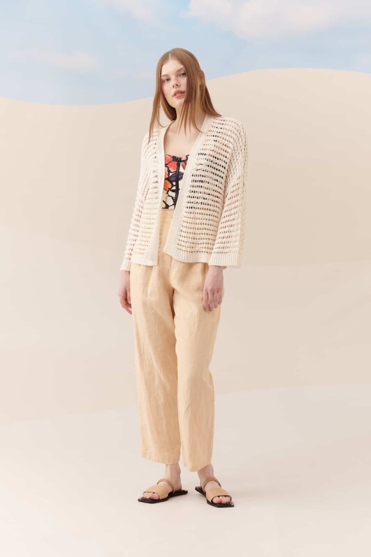 Triko Hırka Kemik - 3