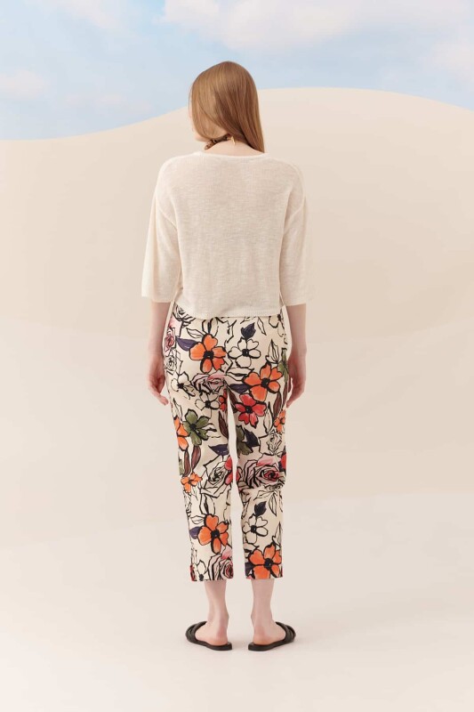 Yakası Açık Triko Kemik - 2