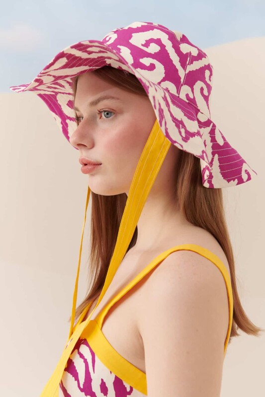 Desenli Yazlık Şapka Standart Renk - Roman (1)