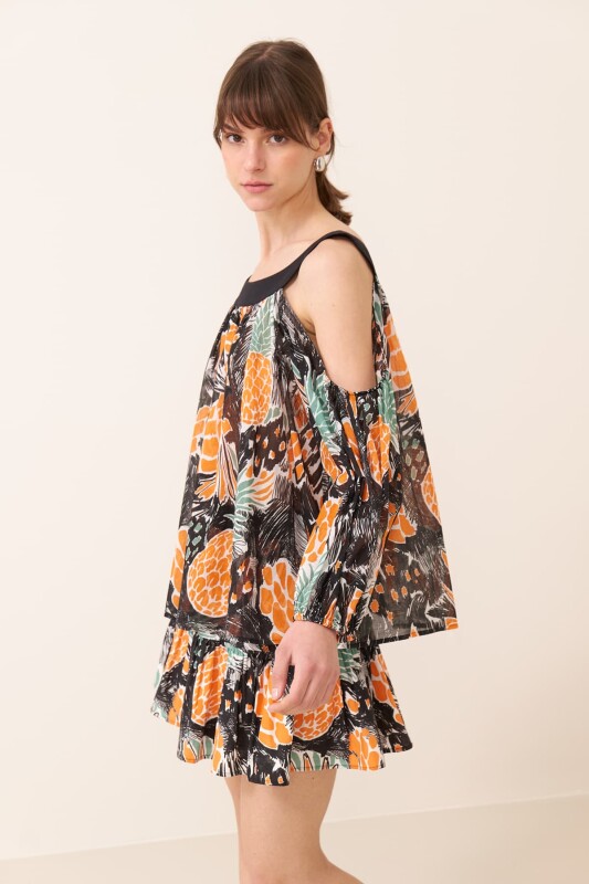 Boat Neck Blouse Original - 3