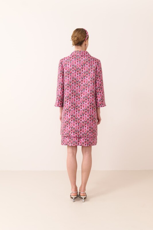 Çift Cepli Jakarlı Kap Standart Renk - Roman (1)