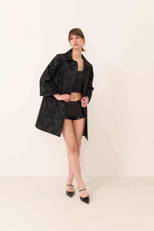 Double Pocket Cap Black - 3