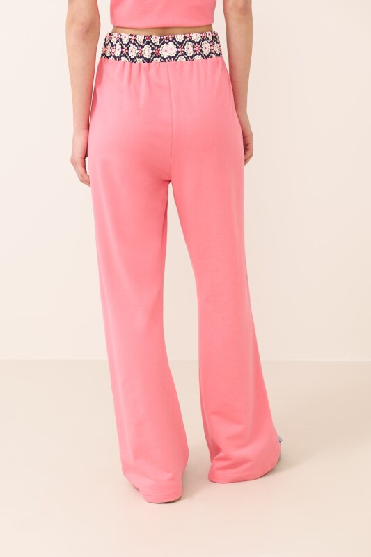 Geniş Paçalı Eşofman Altı Pembe - Roman (1)