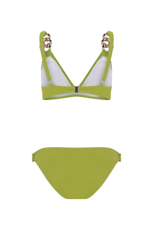 Zincirli Bikini Fıstık Yeşili - 4